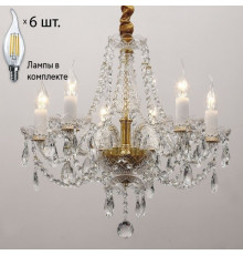 Люстра с лампочками Favourite Simone 1736-6P+Lamps