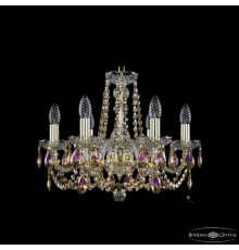 Люстра подвесная Bohemia Ivele Crystal 1402/6/160 G R777