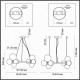 Люстра подвесная Odeon Light Tovi 4818/11