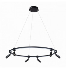 Подвесная люстра Arte Lamp Ring A2186SP-1BK