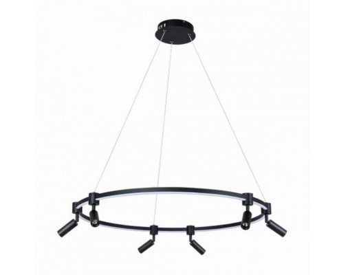 Подвесная люстра Arte Lamp Ring A2186SP-1BK