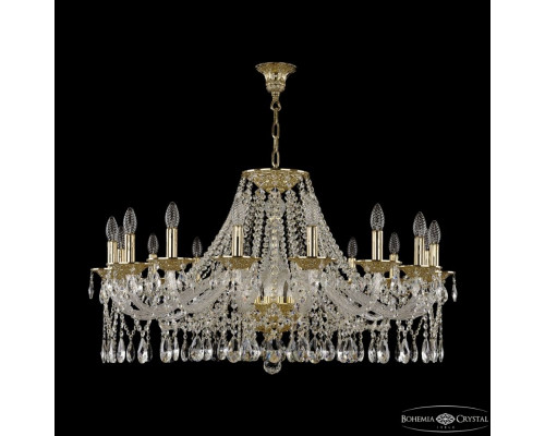 Подвесная люстра Bohemia Ivele Crystal 1613 16213/16/360 G