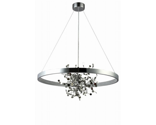 Подвесная люстра Crystal Lux GARDEN SPLED+4 D800 CHROME