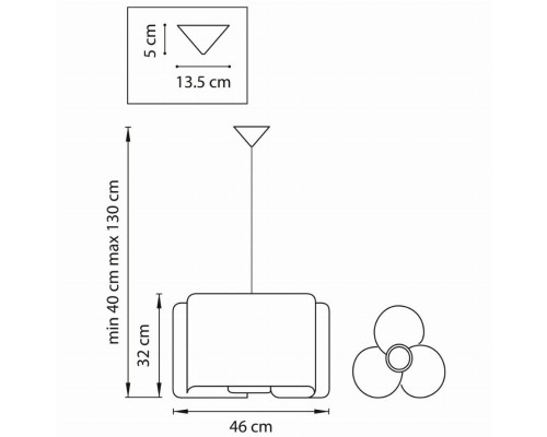 Подвесная люстра Lightstar Simple Light 811 811132