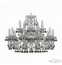 Люстра подвесная Bohemia Ivele Crystal 1409/10+5/240 Ni K781