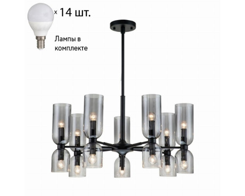 Подвесная люстра с лампочками Favourite Amusing 2877-7P+Lamps E14 P45