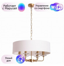 Подвесная люстра Arte Lamp Jennifer с поддержкой Маруся A8555SP-6AB-М