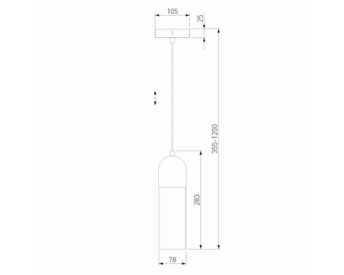 Подвесной светильник Airon Eurosvet 50180/1 янтарный (a052424)