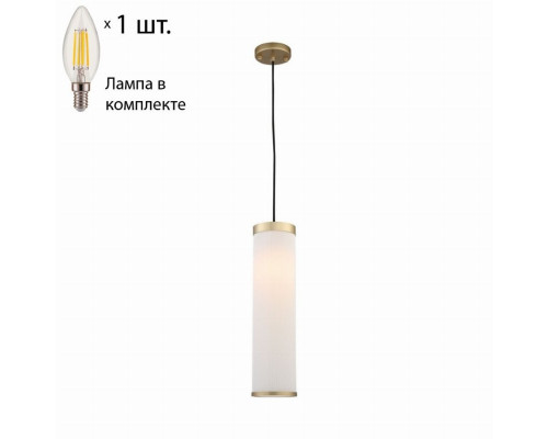 Подвесной светильник с лампочкой Favourite Dorotea 2712-1P+Lamps E14 Свеча