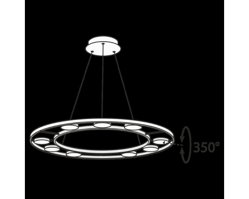 Подвесной светодиодный светильник Maytoni Fad MOD070PL-L63B3K