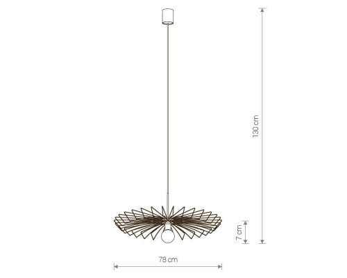 Подвесной светильник Nowodvorski Umbrella 8874