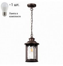 Уличный светильник с лампочкой Mavret Odeon Light Mavret 4961/1+Lamps E27 P45