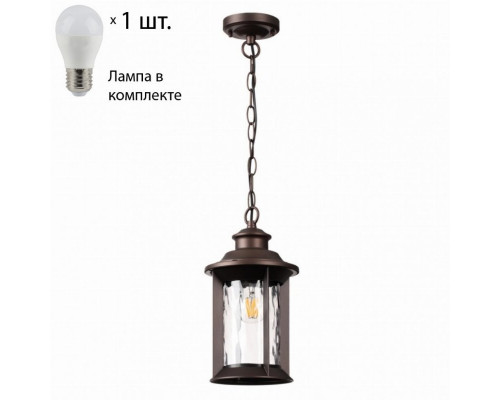 Уличный светильник с лампочкой Mavret Odeon Light Mavret 4961/1+Lamps E27 P45