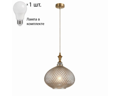 Подвесной светильник с лампочкой  Favourite Cupola 2180-1P+Lamps А60