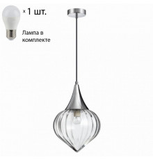 Подвесной светильник с лампочкой Odeon Light Kesta 4949/1+Lamps E27 P45