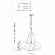 Подвесная люстра Sferico Lightstar 729031