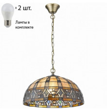 Подвесной светильник с лампочками Velante 824-806-02+Lamps E27 P45