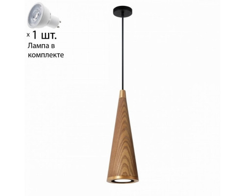 Подвесной светильник  с лампочкой Favourite Coni 2831-1P+Lamps Gu10