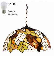 Подвесной светильник с лампочками Velante 820-806-02+Lamps E27 P45