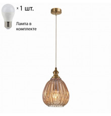 Подвесной светильник с лампочкой Favourite Corruga 2188-1P+Lamps E27 P45