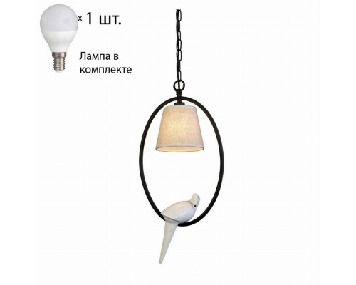 Подвесной светильник с лампочкой Favourite Birds 1594-1P+Lamps E14 P45