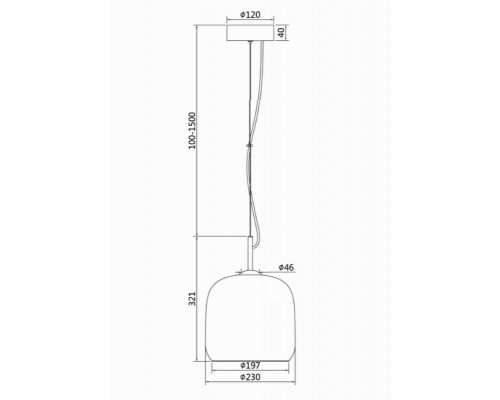 Подвесной светильник Maytoni Madmen MOD128PL-L6SG