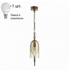 Подвесной светильник с лампочкой Odeon Light Bell 4892/1+Lamps E14 P45