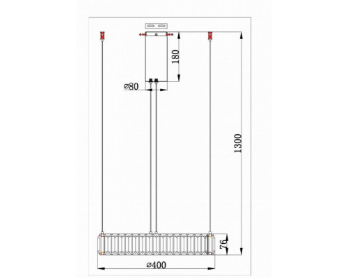 Подвесной светильник Divinare Renata 1135/17 SP-25