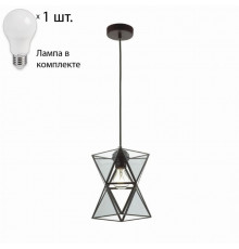 Подвесной светильник с лампочкой  Favourite Polihedron 1919-1P+Lamps А60