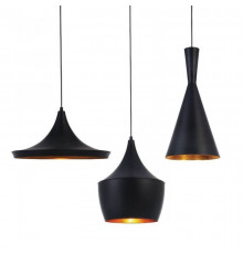 LDP 7712-3 PR BK Подвесной светильник Lumina Deco Foggi Trio