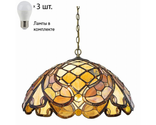 Подвесной светильник с лампочками Velante 865-806-03+Lamps E27 P45