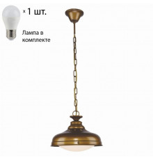 Подвесной светильник с лампочкой Favourite Laterne 1330-1P1+Lamps E27 P45