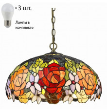 Подвесной светильник с лампочками Velante 828-806-03+Lamps E27 P45