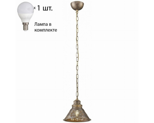 Подвесной светильник с лампочкой Velante 308-603-01+Lamps E14 P45