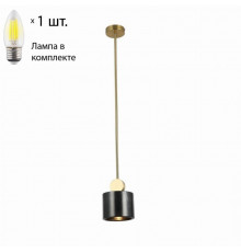 Подвесной светильник с лампочкой Favourite Opalus 2909-1P+Lamps Е27 Свеча