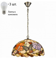 Подвесной светильник с лампочками Velante 816-806-03+Lamps E27 P45