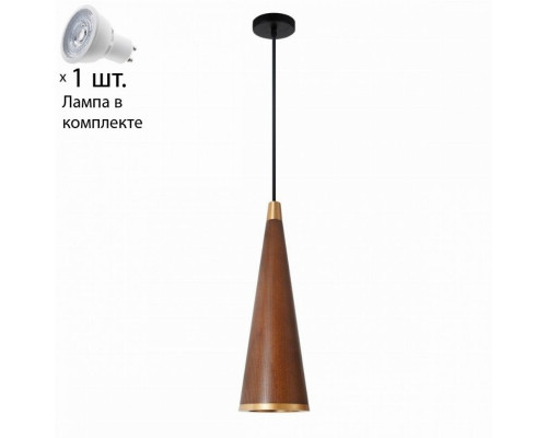 Подвесной светильник  с лампочкой Favourite Coni 2830-1P+Lamps Gu10