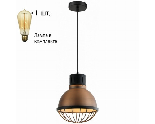 Светильник с ретро лампой Velante 389-506-01+Retro Lamps