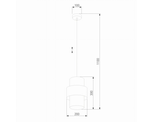 Подвесной светильник Calisto TK Lighting 849 Calisto (a052353)