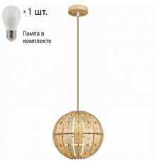 Подвесной светильник с лампочкой Velante 550-716-01+Lamps E27 P45