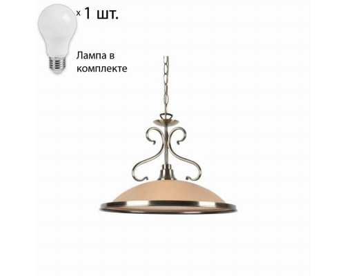 Светильник с лампочкой Arte Lamp Safari A6905SP-1AB+Lamps