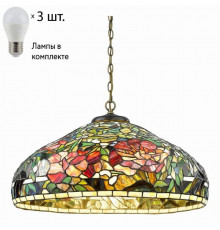 Подвесной светильник с лампочками Velante 868-806-03+Lamps E27 P45