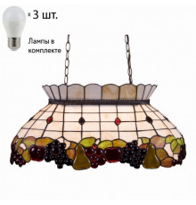 Подвесной светильник с лампочками Velante 850-803-03+Lamps E27 P45