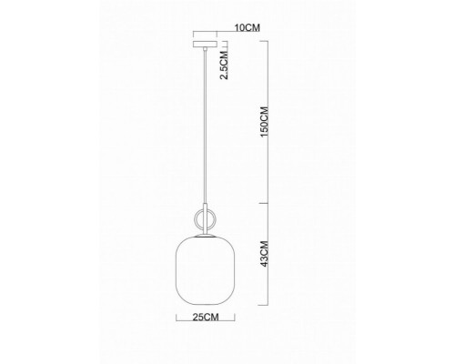 Подвесной светильник Divinare Botein 5014/18 SP-1