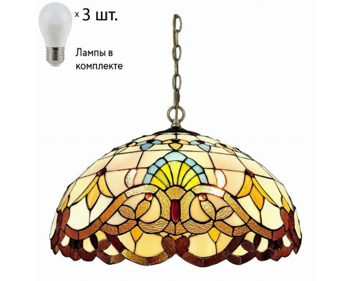 Подвесной светильник с лампочками Velante 830-806-03+Lamps E27 P45