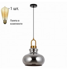 Светильник с ретро лампой Arte Lamp Bell A1992SP-1PB+Retro Lamps