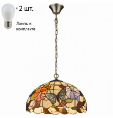 Подвесной светильник с лампочками Velante 816-806-02+Lamps E27 P45