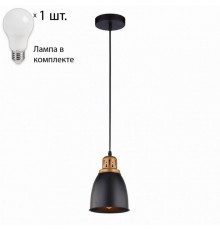 Светильник с лампочкой Arte Lamp Eurica A4248SP-1BK+Lamps