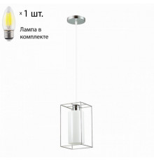 Подвесной светильник с лампочкой Lumion Elliot 3731/1+Lamps Е27 Свеча