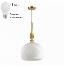 Подвесной светильник с лампочкой Odeon Light Runga 4765/1+Lamps А60